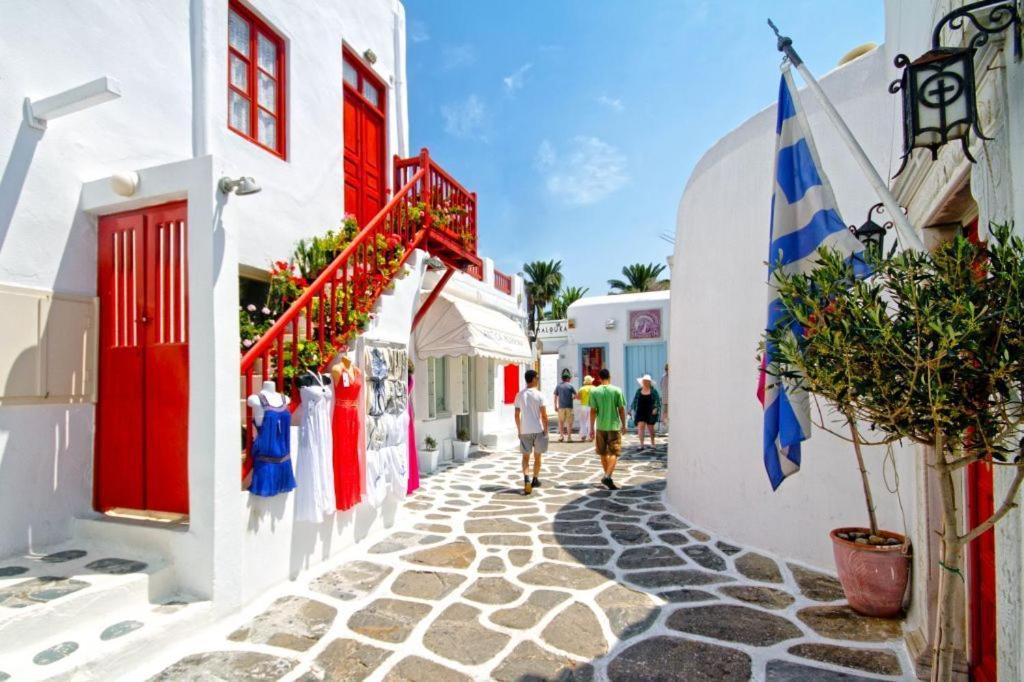 Lakka Apartments In Chora Mykonos Town Luaran gambar